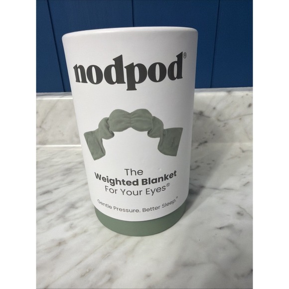 Nodpod Other - NODPOD - Weighted Blanket For Your Eyes Sleep Mask Sage Green NEW